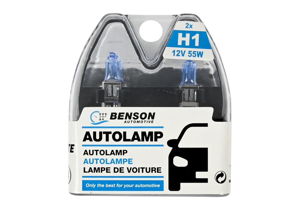 Autolampe h4 12V 60-55W Xenon super white 2-tlg E4