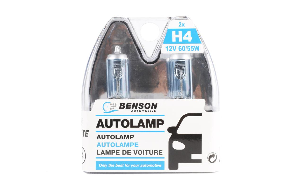 Autolampe h4 12V 60-55W Xenon super white 2-tlg E4