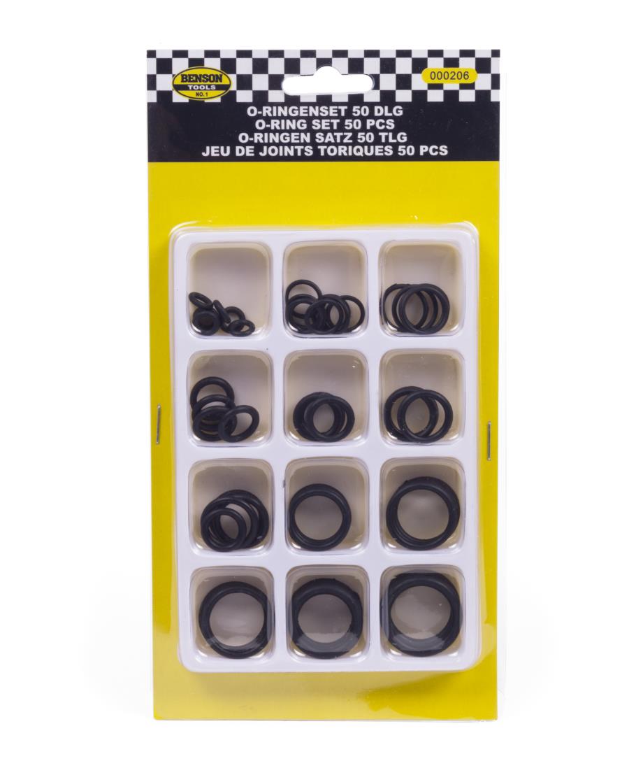 Jeu de joints toriques 50 pcs