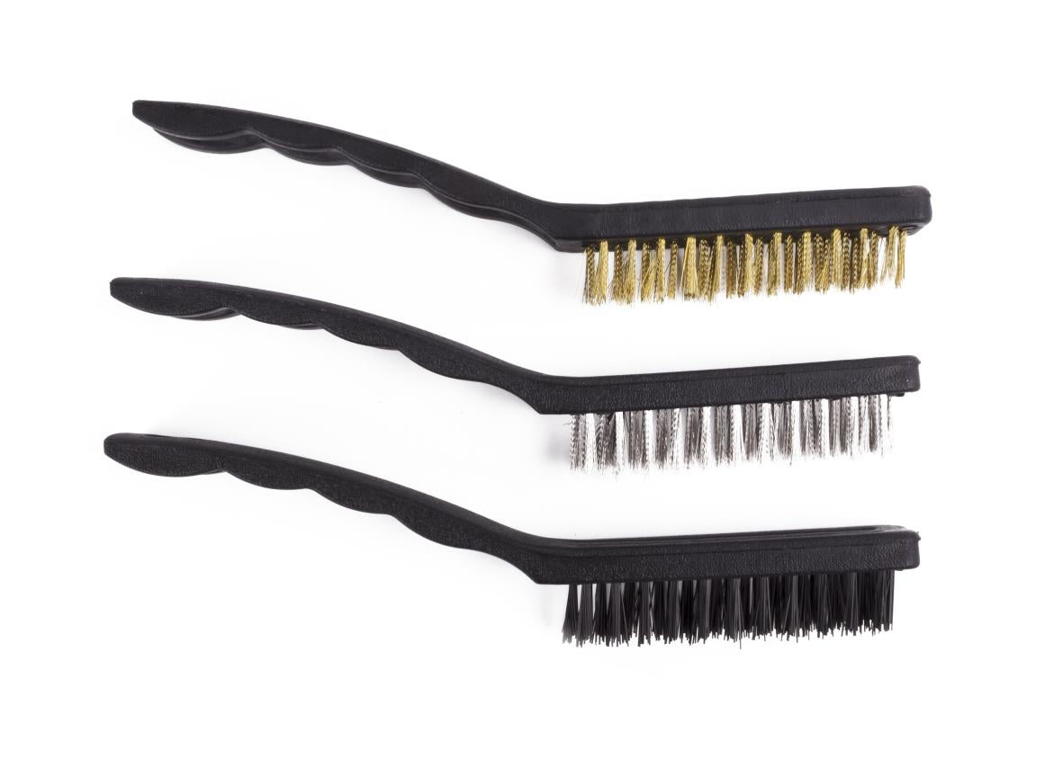 Steel brush 3 pcs maxi