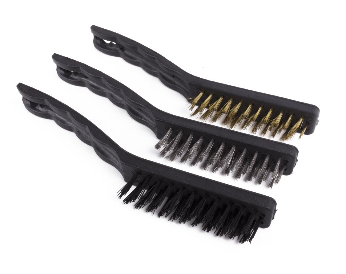 Steel brush 3 pcs maxi