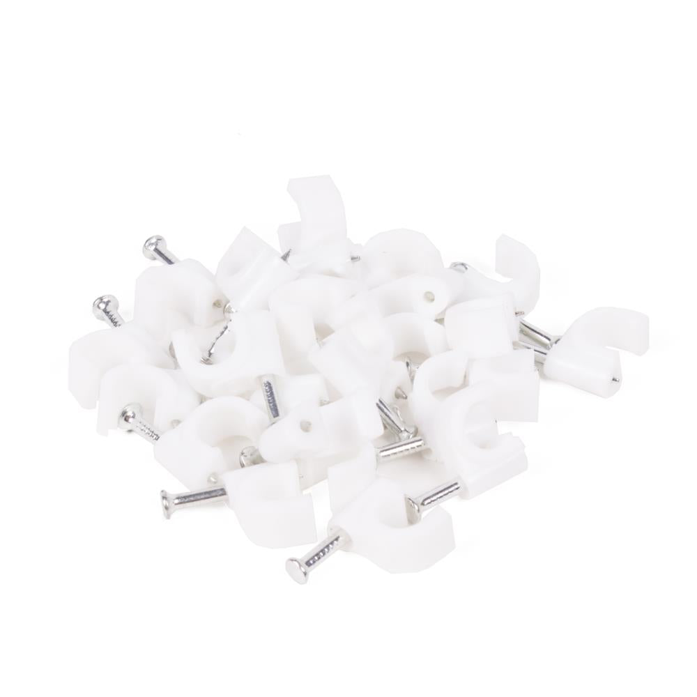 Cable clips 6 mm 25 pcs