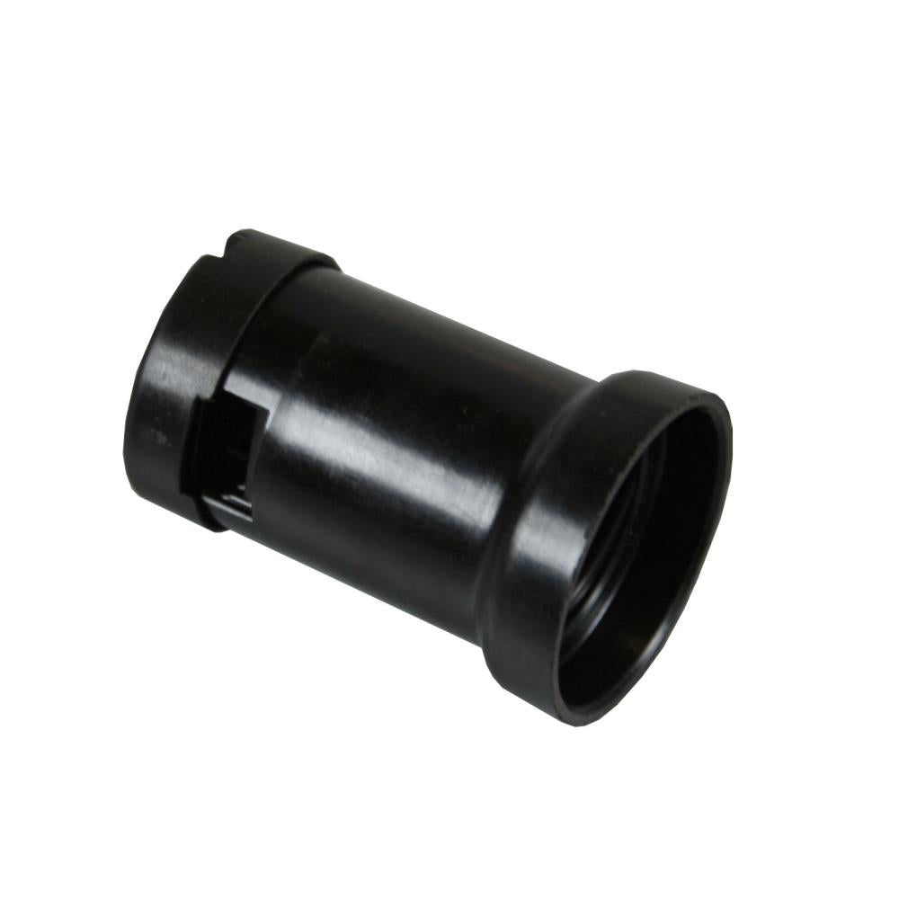 Prikfitting E27 zwart