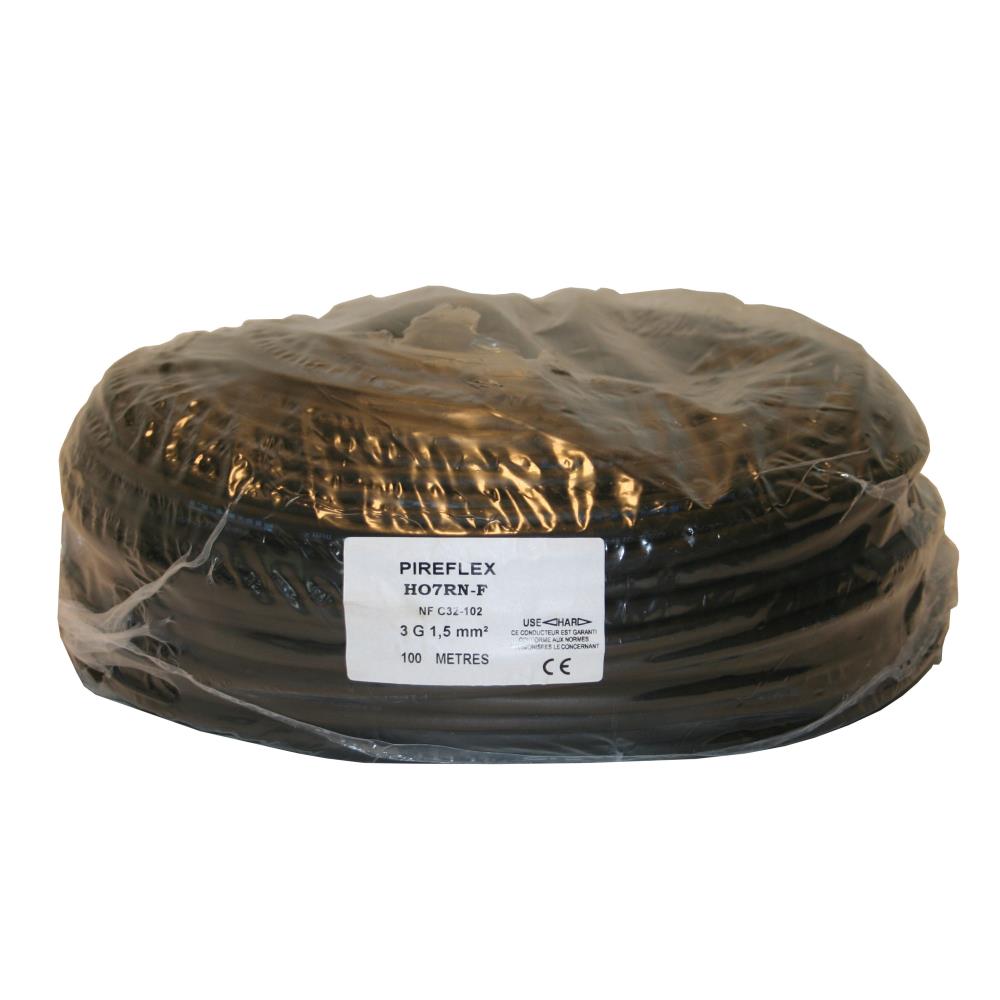 Power cable 3 x 1.5 neoprene 100 m