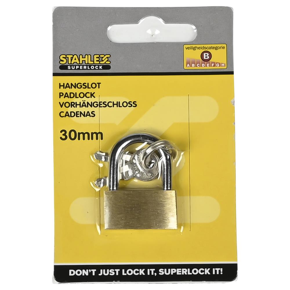 Vorhängeschloss 30 mm Aktion