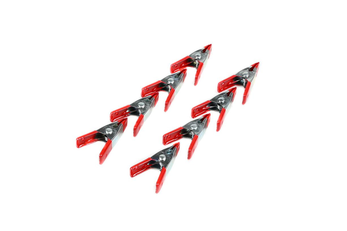 Federzwinge 20 mm 50 mm 8-tlg Mini Metall