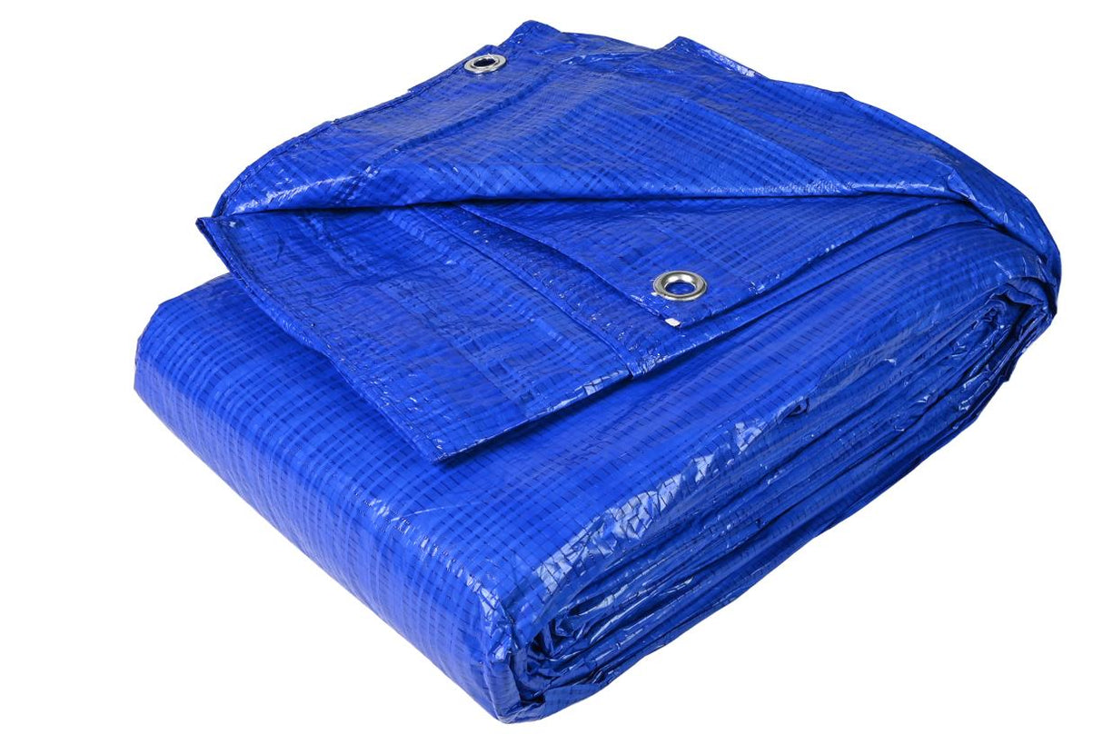 Gewebeplane 5 x 8 m blau