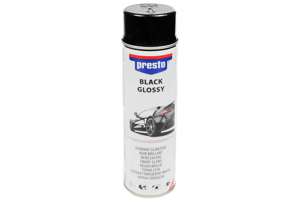 Presto paint gloss black 500 ml