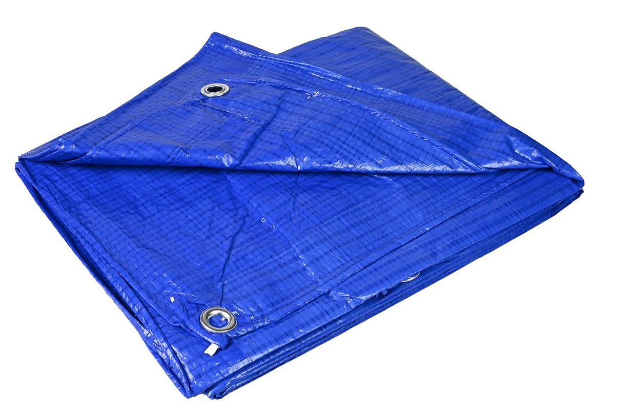 Dekzeil 2 x 3 mtr blauw