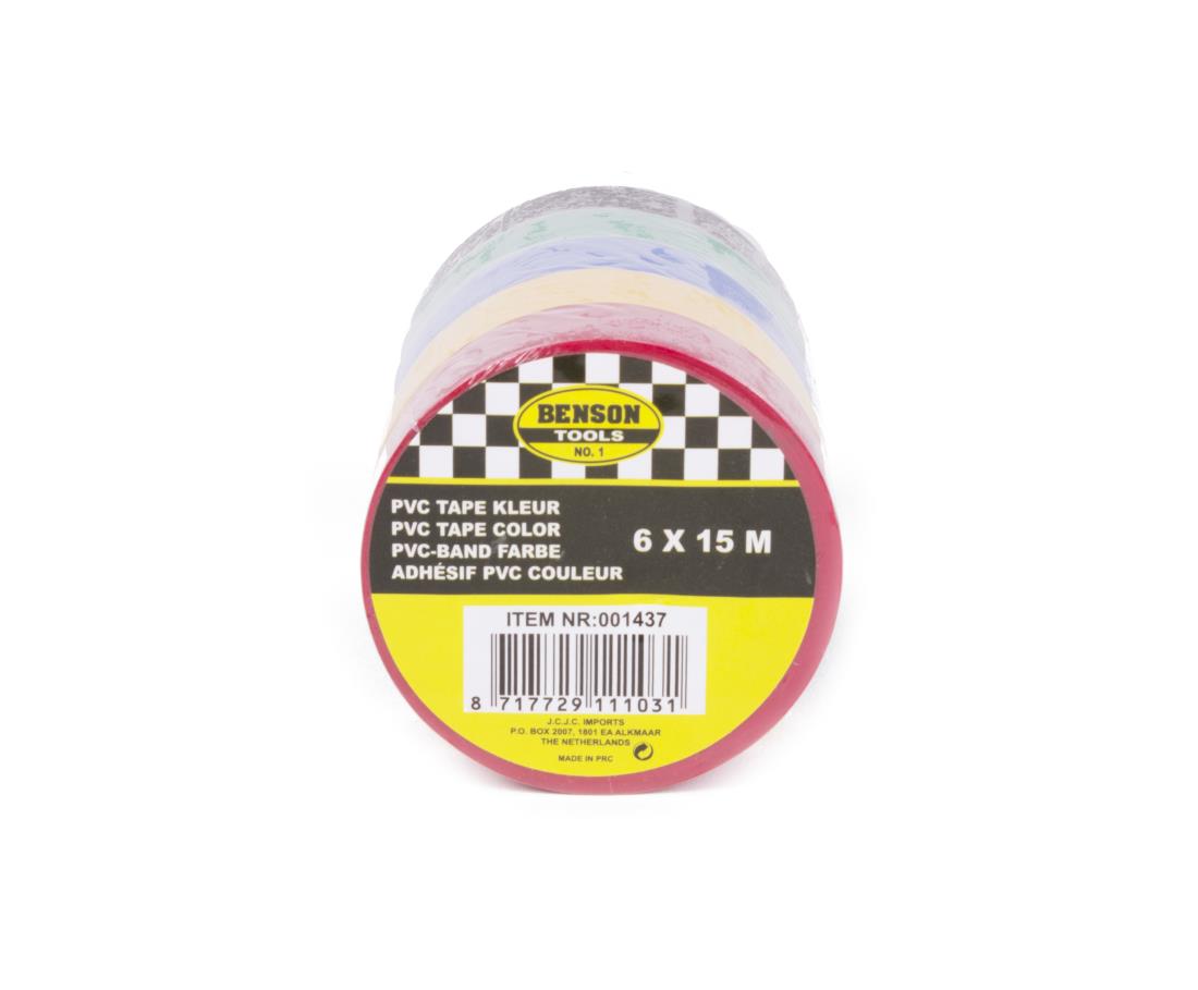 Adhésif PVC 6 x 15 m couleur