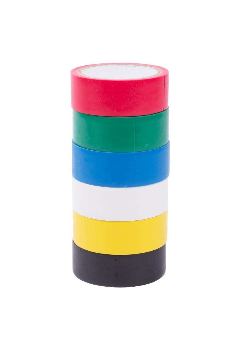 PVC Isolierband 6-tlg 3 m Farbe