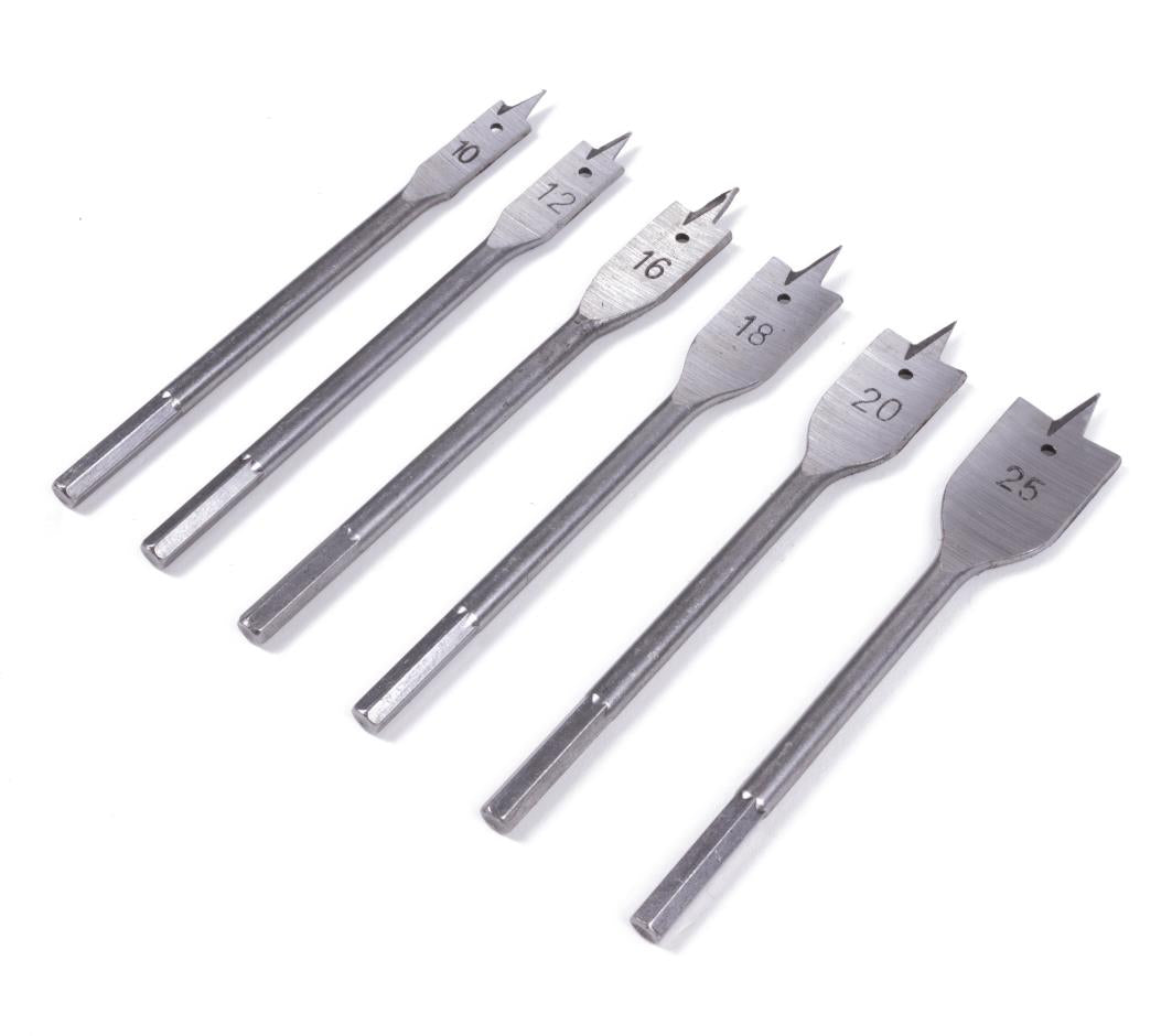 Bohrersatz 6-tlg Flachfräsbohrer