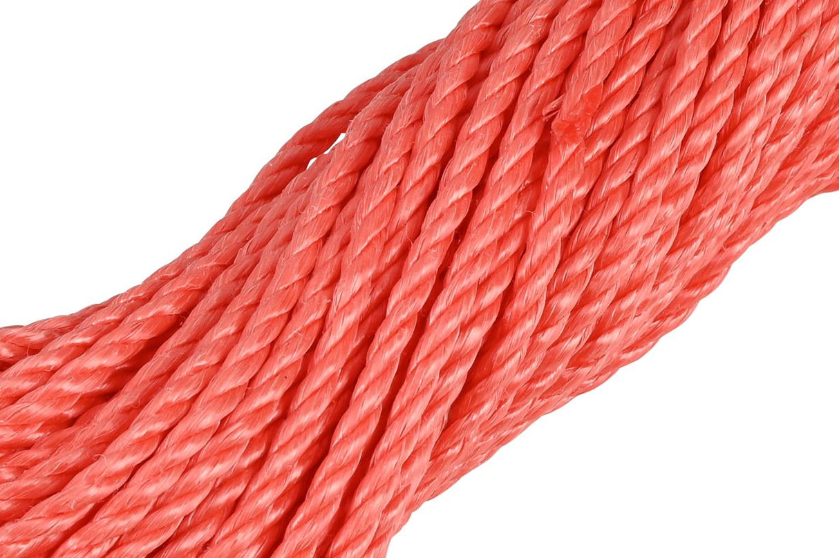 Touw 4 mm x 25 mtr streng oranje