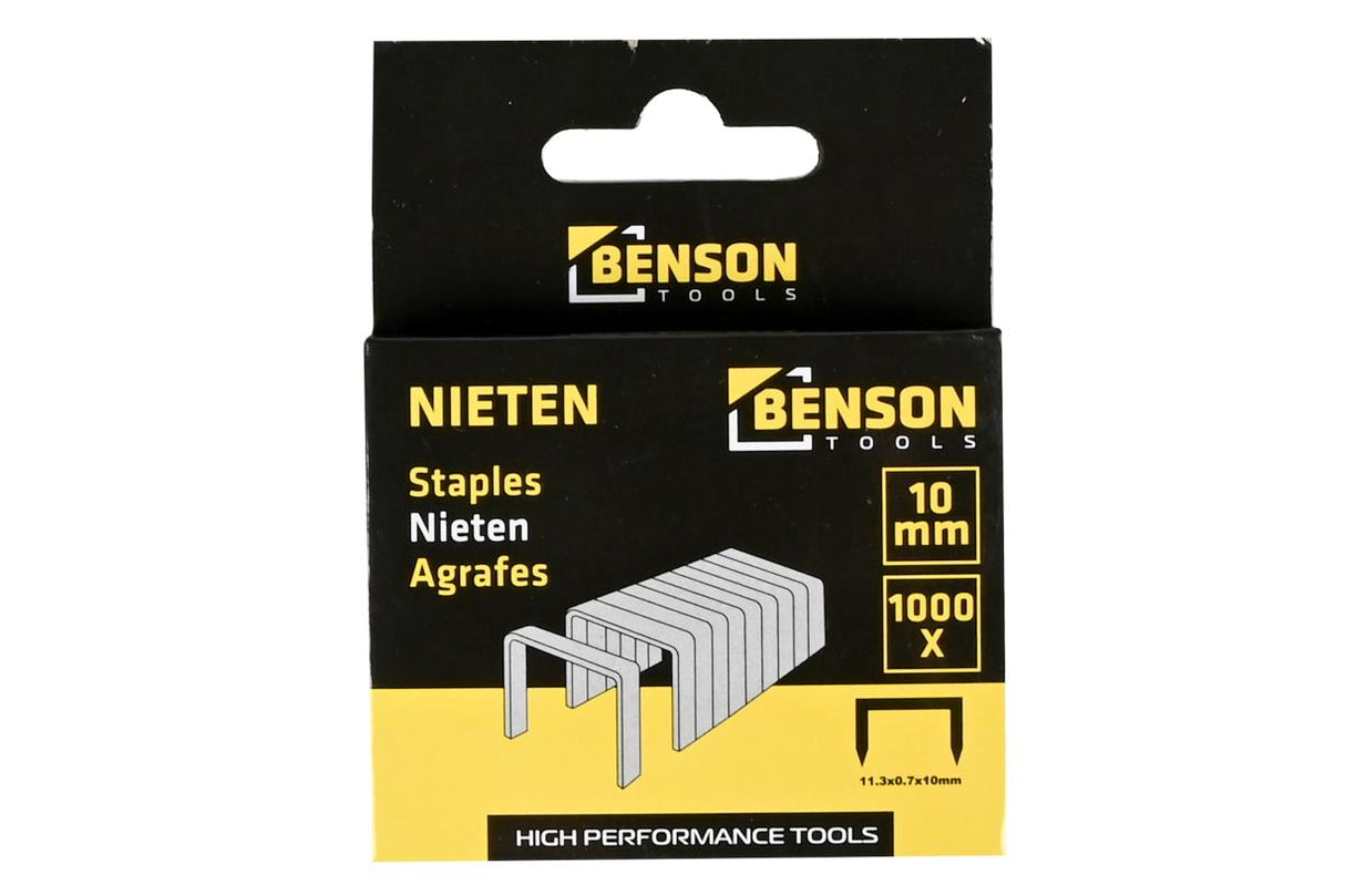 Staples 10 mm x 0.7 mm 1000 pcs