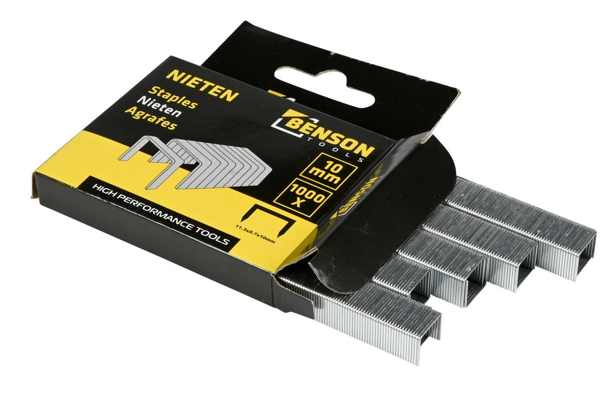 Staples 10 mm x 0.7 mm 1000 pcs