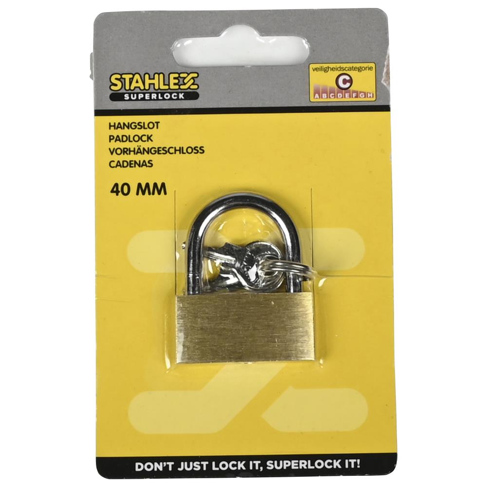 Vorhängeschloss 40 mm Aktion