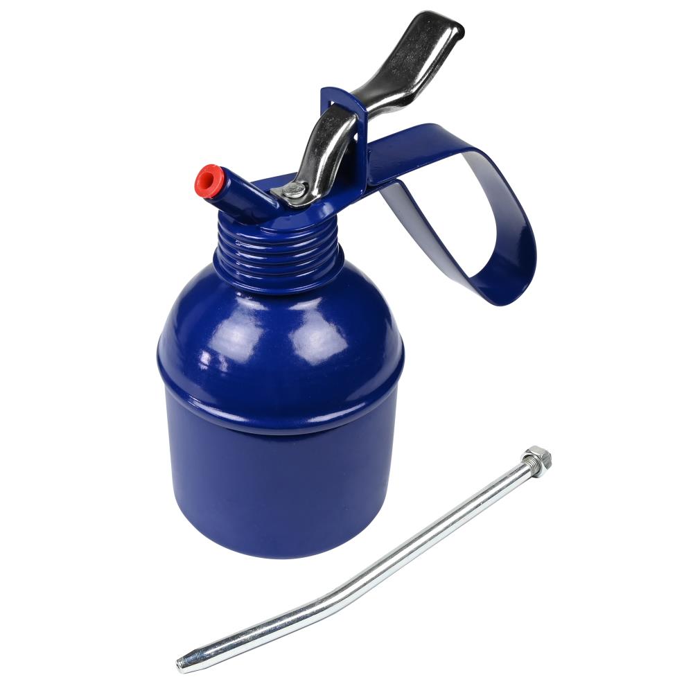 Oil can fixed spout