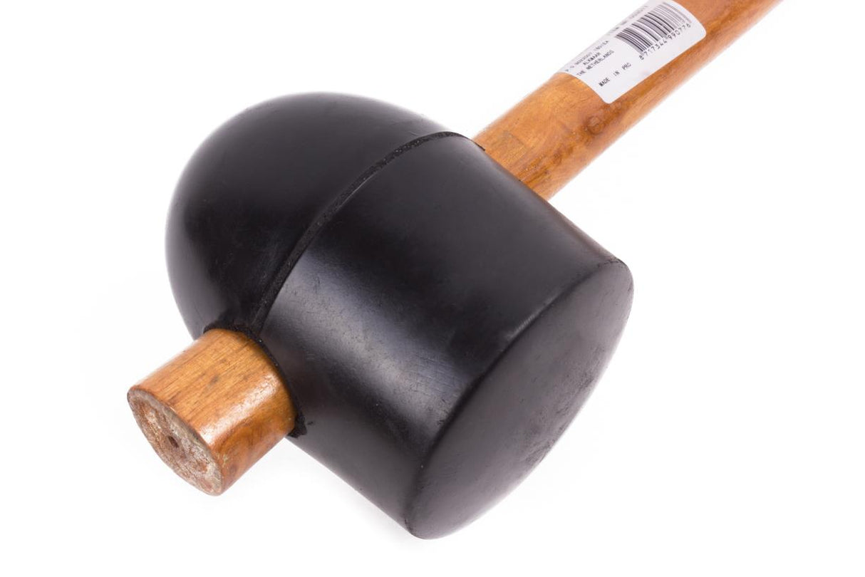 Marteau caoutchouc ø90 mm rond manche bois