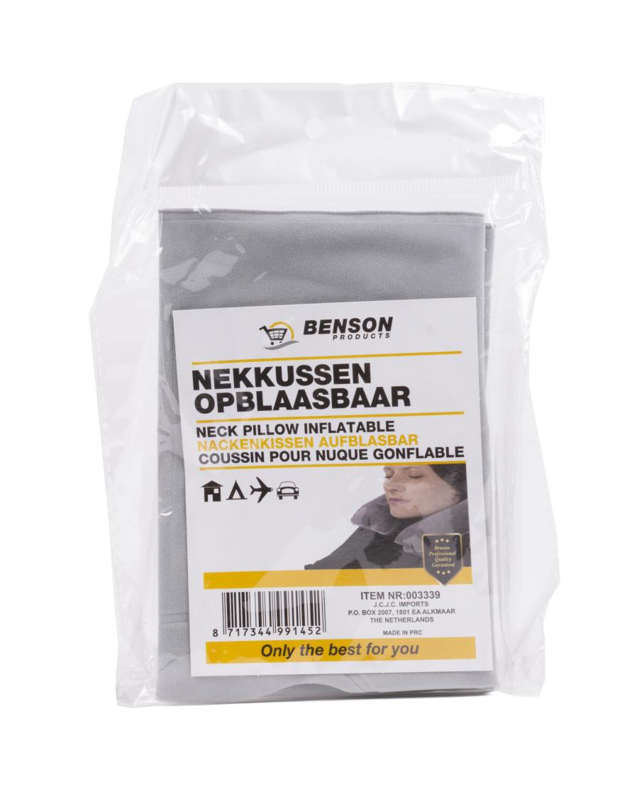 Neck pillow inflatable