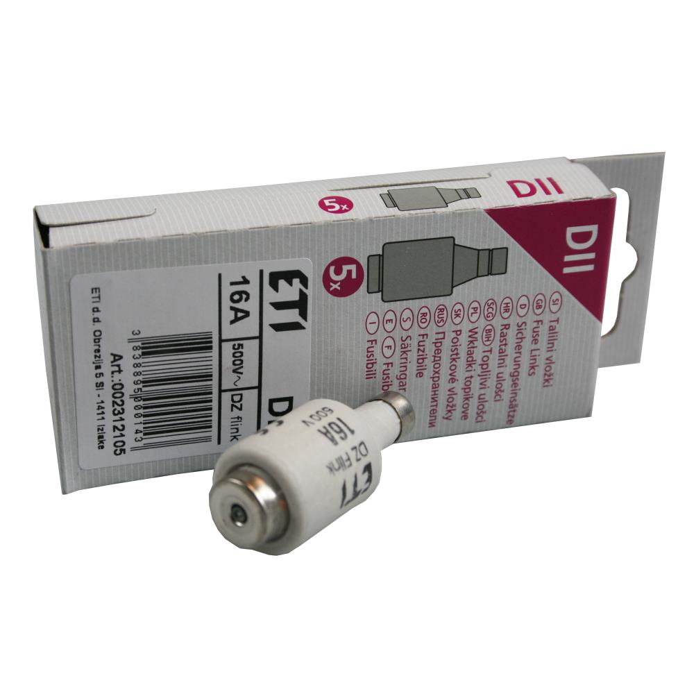 Fuses 16A 5 pcs