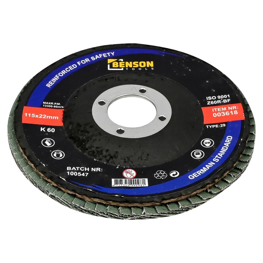 Disque à lamelles 115 mm k 60