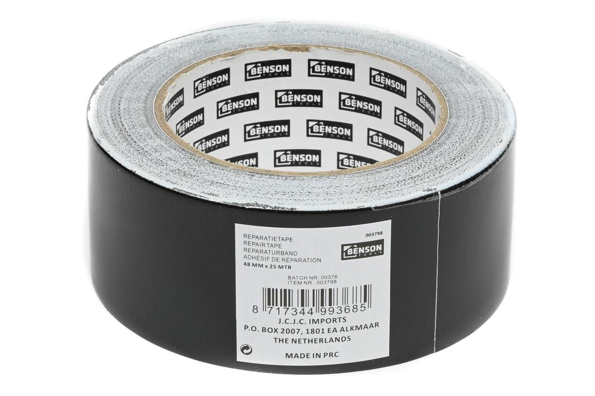Repair tape 25 m space black