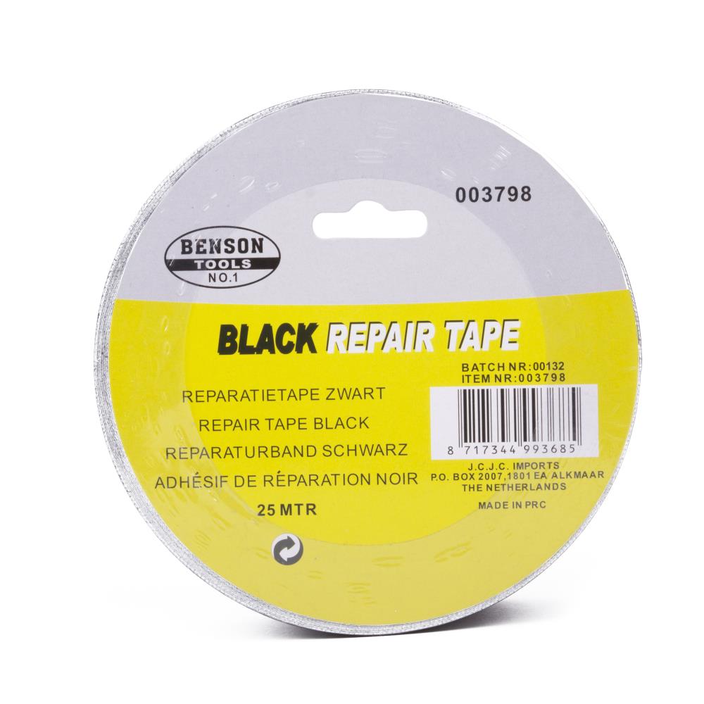 Repair tape 25 m space black