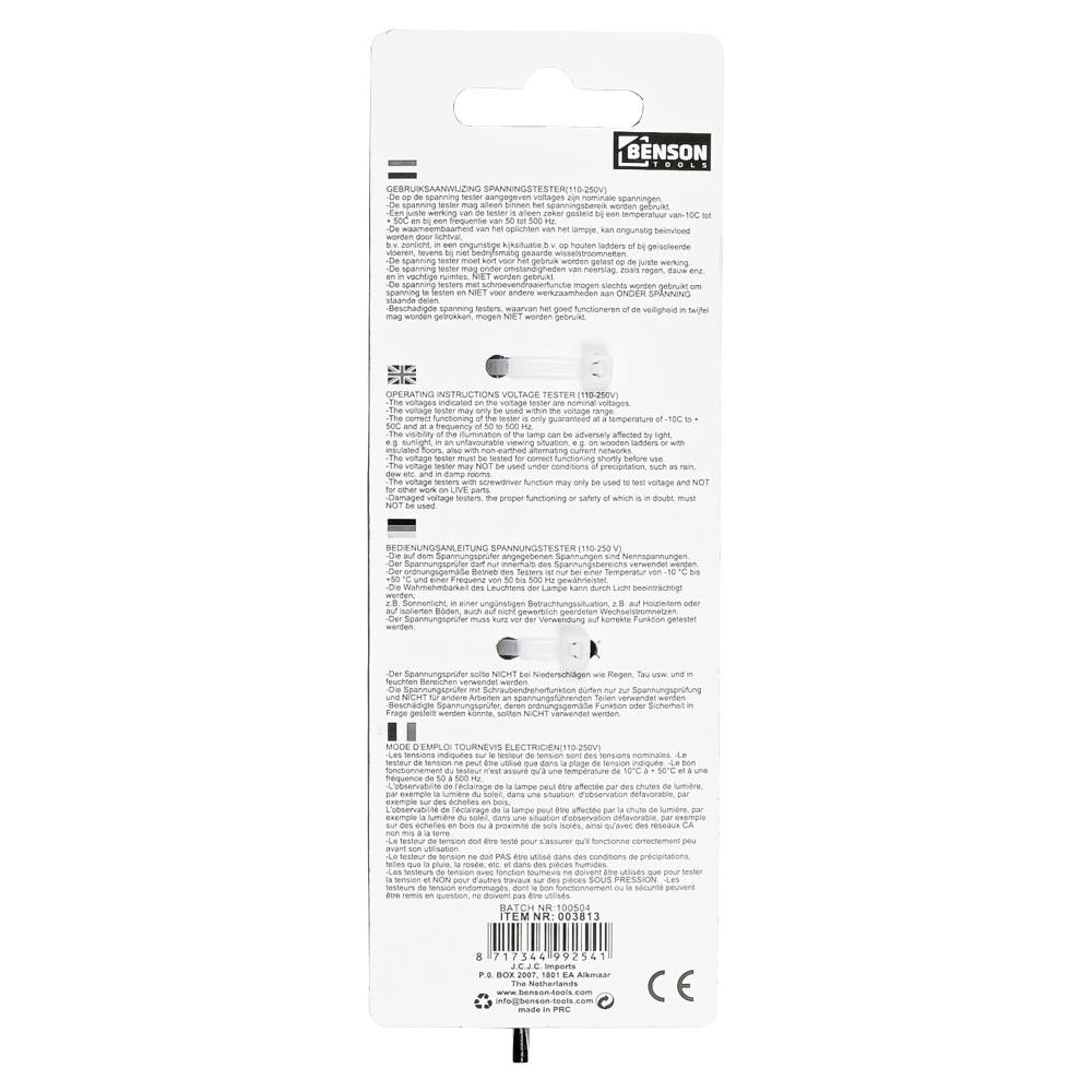 Testeur de tension 14 cm