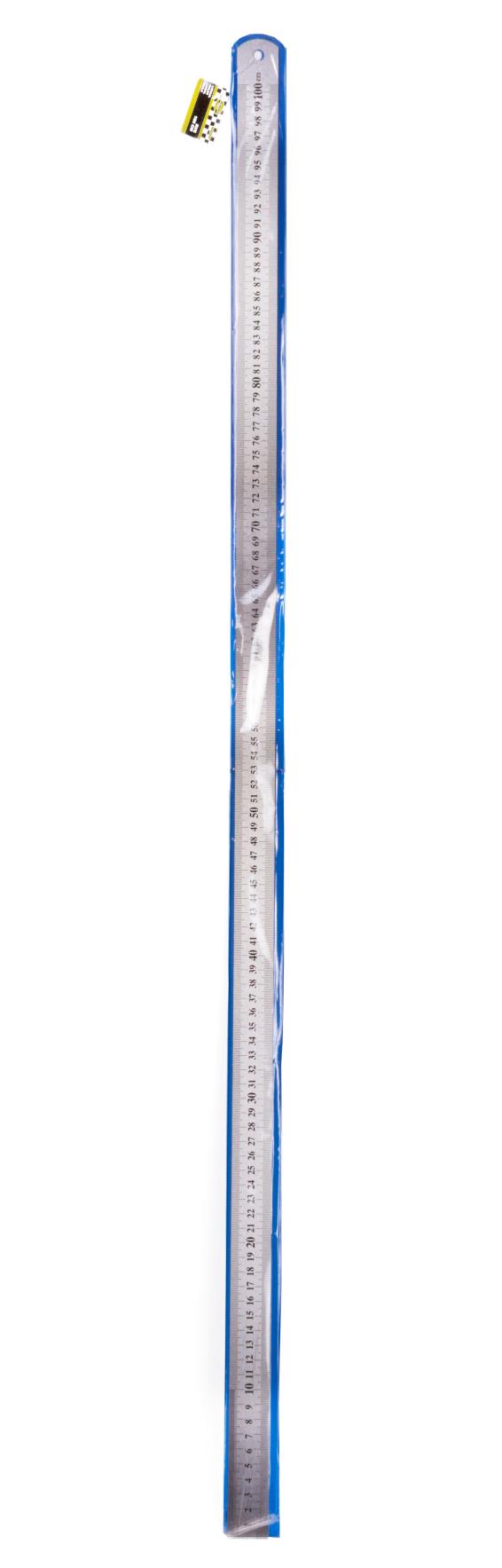 Liniaal 100 cm RVS