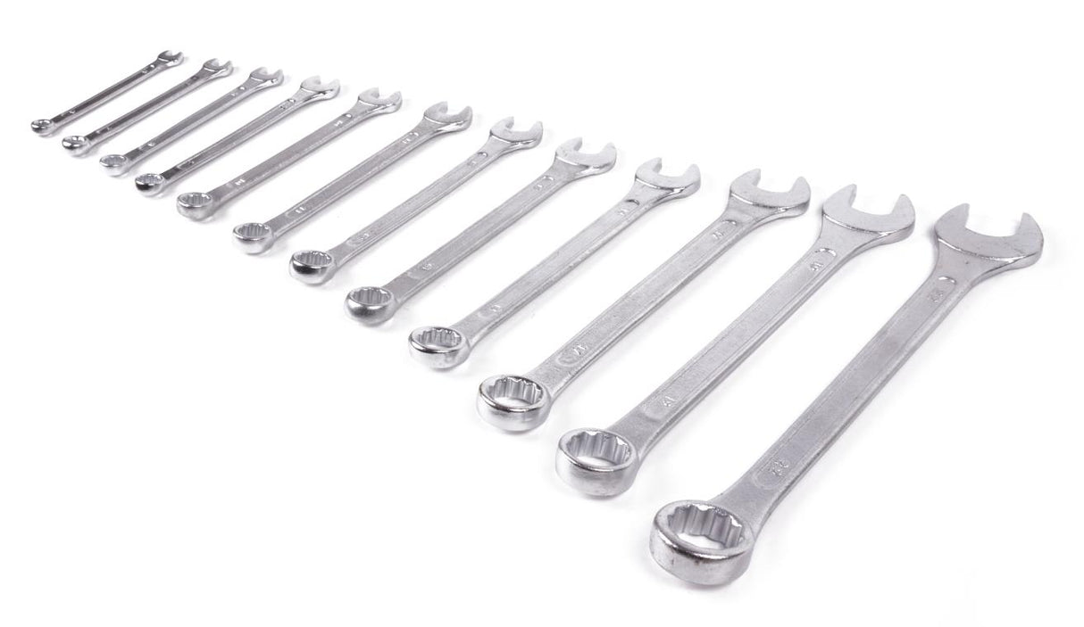 Combination spanner 12 pcs case 6 t/m 22