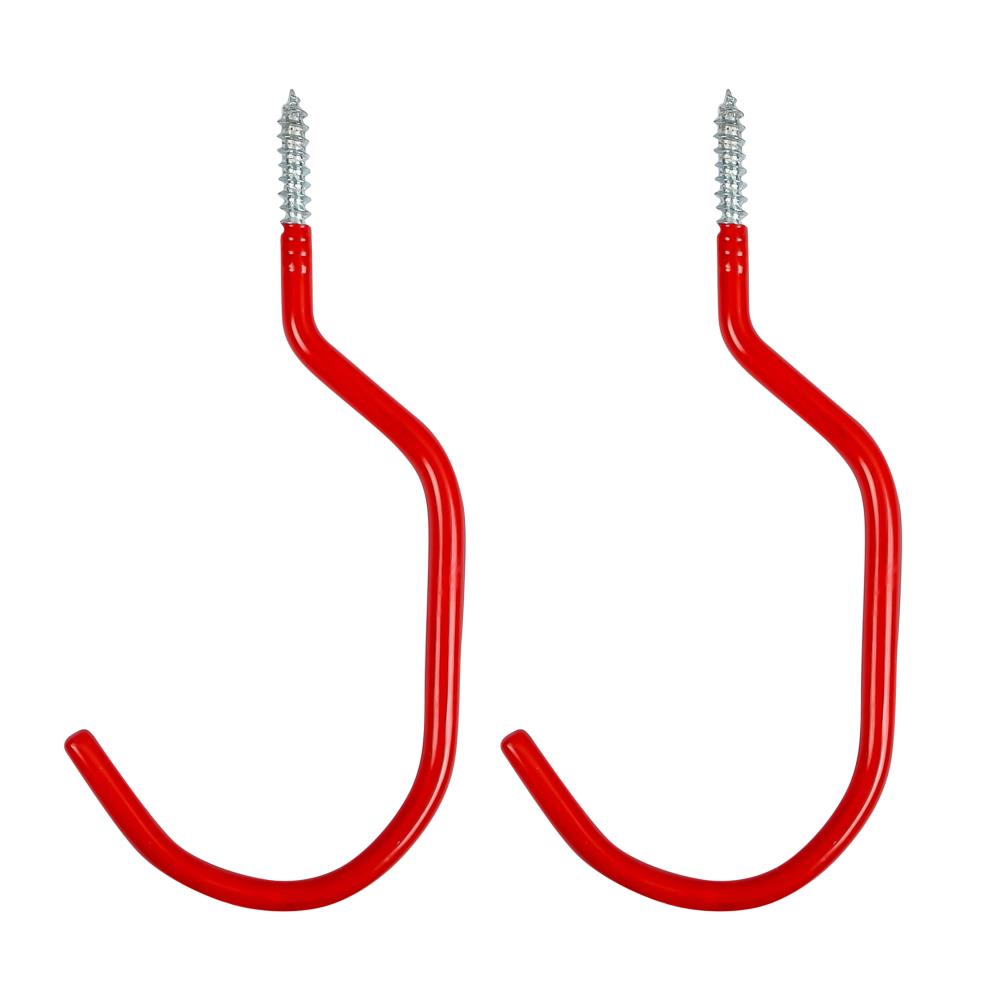 Set de crochets de suspension 2 pcs rouges