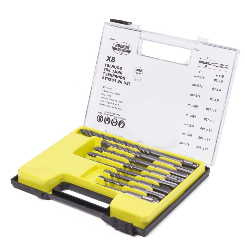 Bohrersatz 8-tlg SDS+ Koffer