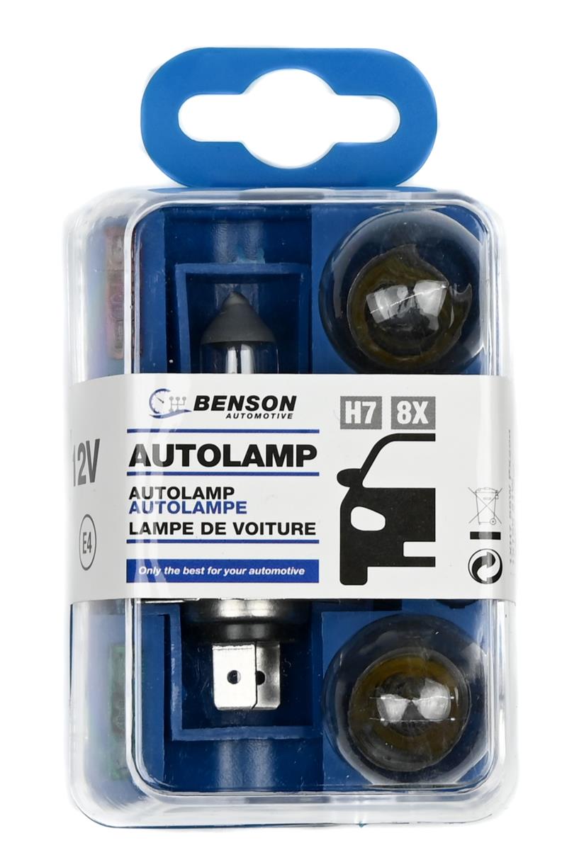 Car light h7 12V 8 pcs E4