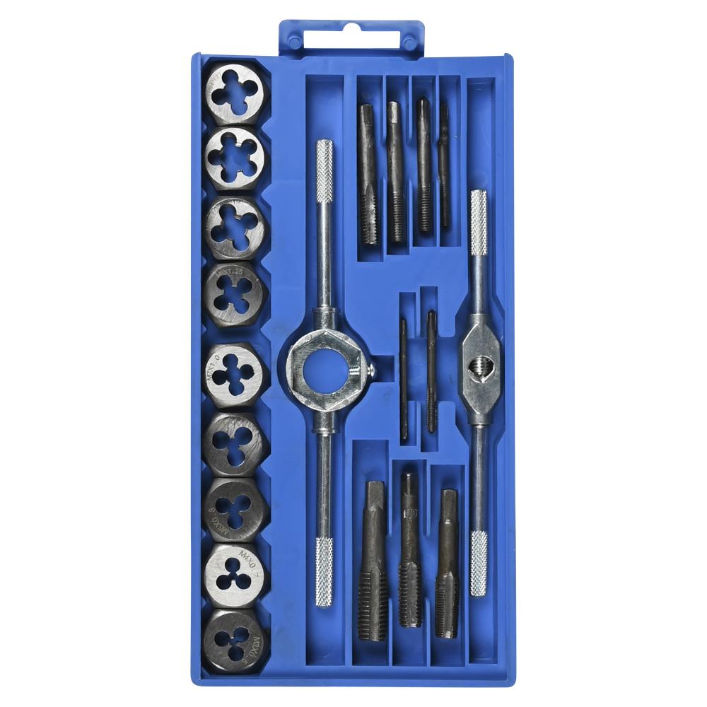 Tap and die set 20 pcs