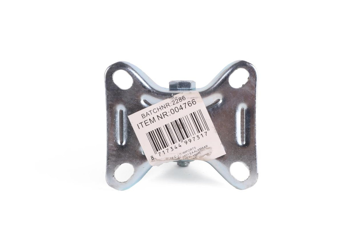 Fixed castor 75 mm