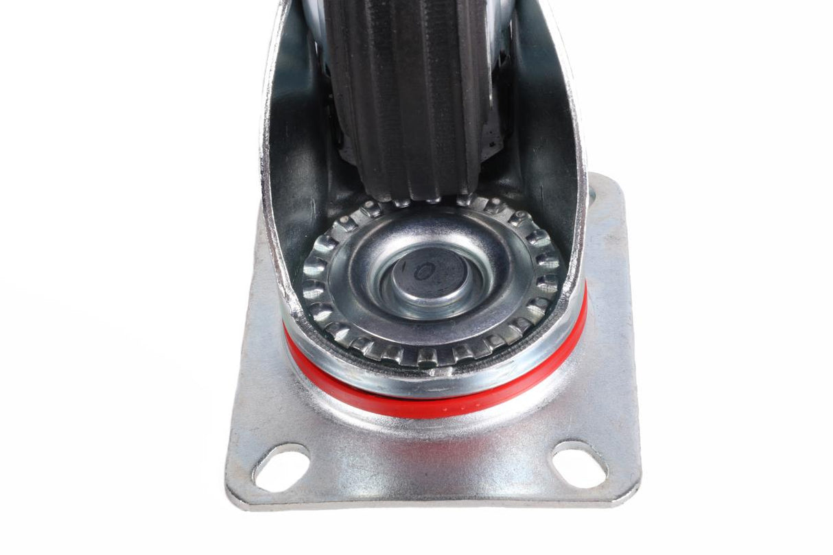 Swivel castor + brake 100 mm