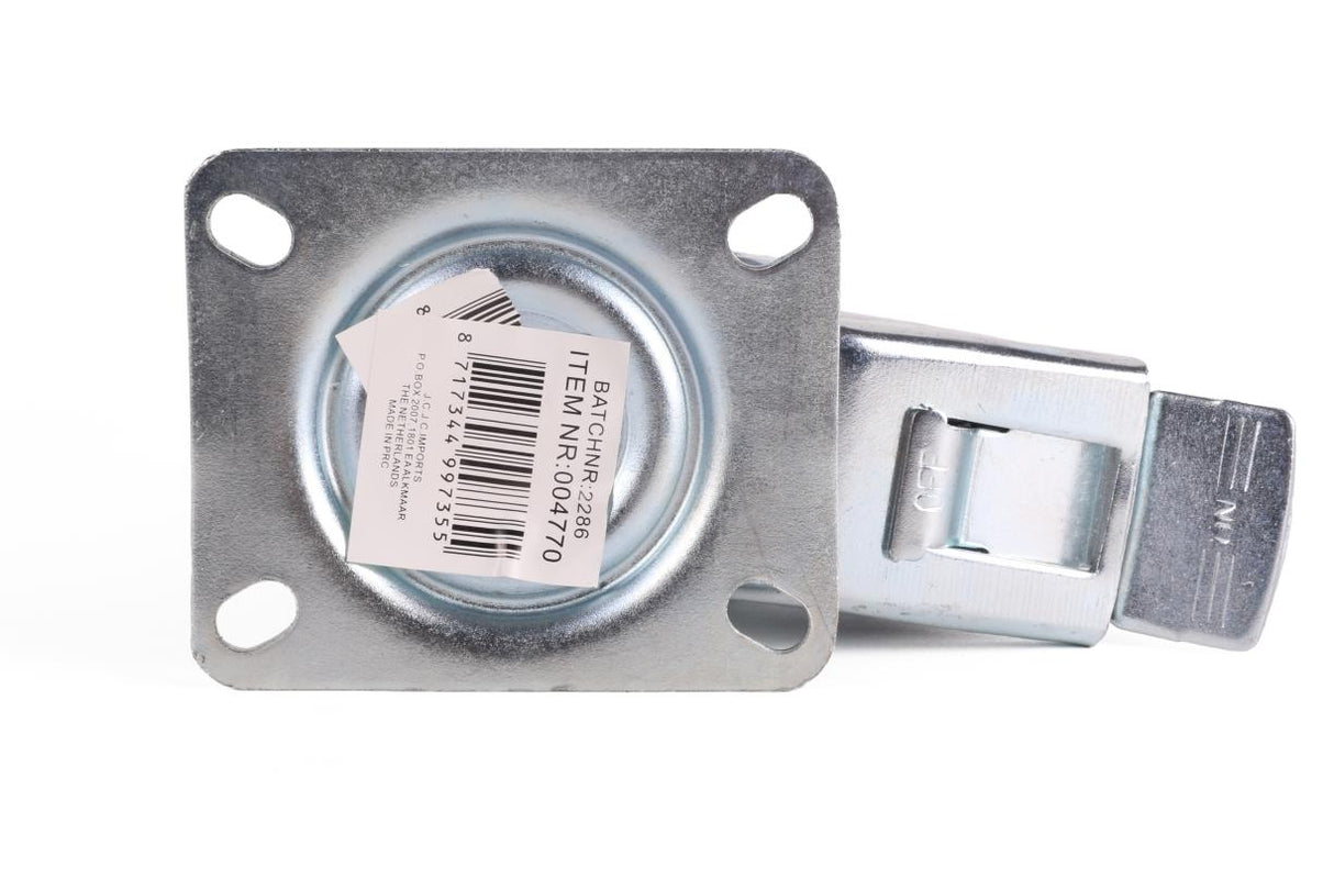 Swivel castor + brake 100 mm