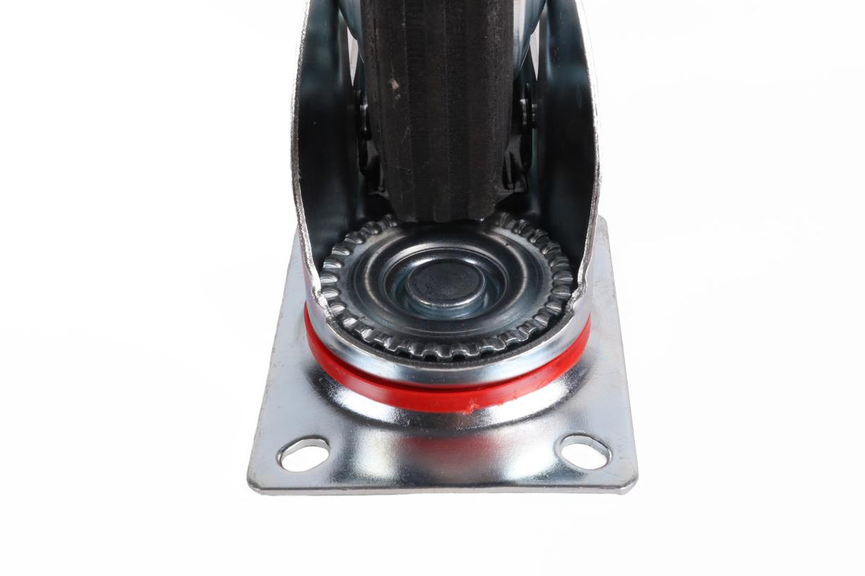 Roulette pivotante + frein 160 mm