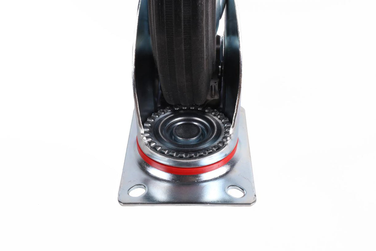 Swivel castor + brake 200 mm