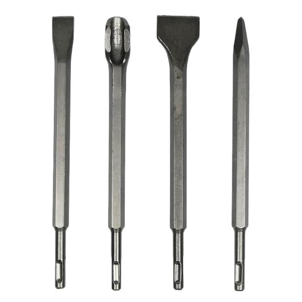 Chisel set stone 4 pcs SDS+