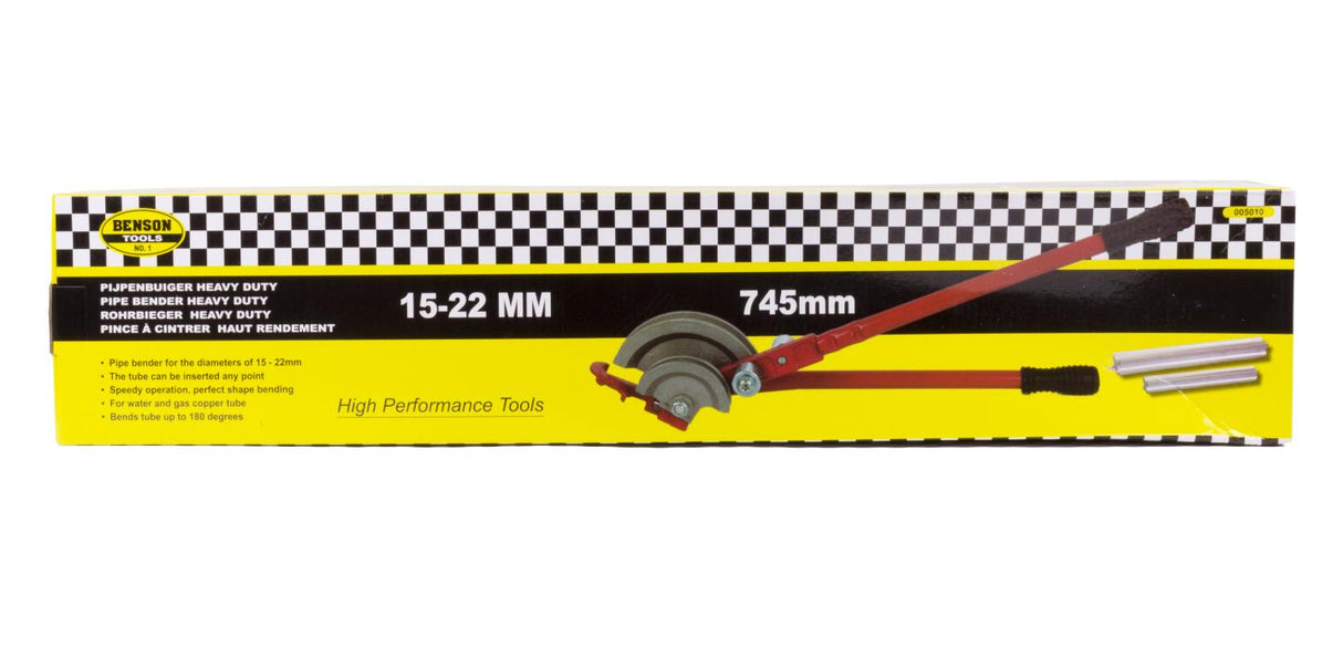 Pipe bender 15-22 mm heavy duty
