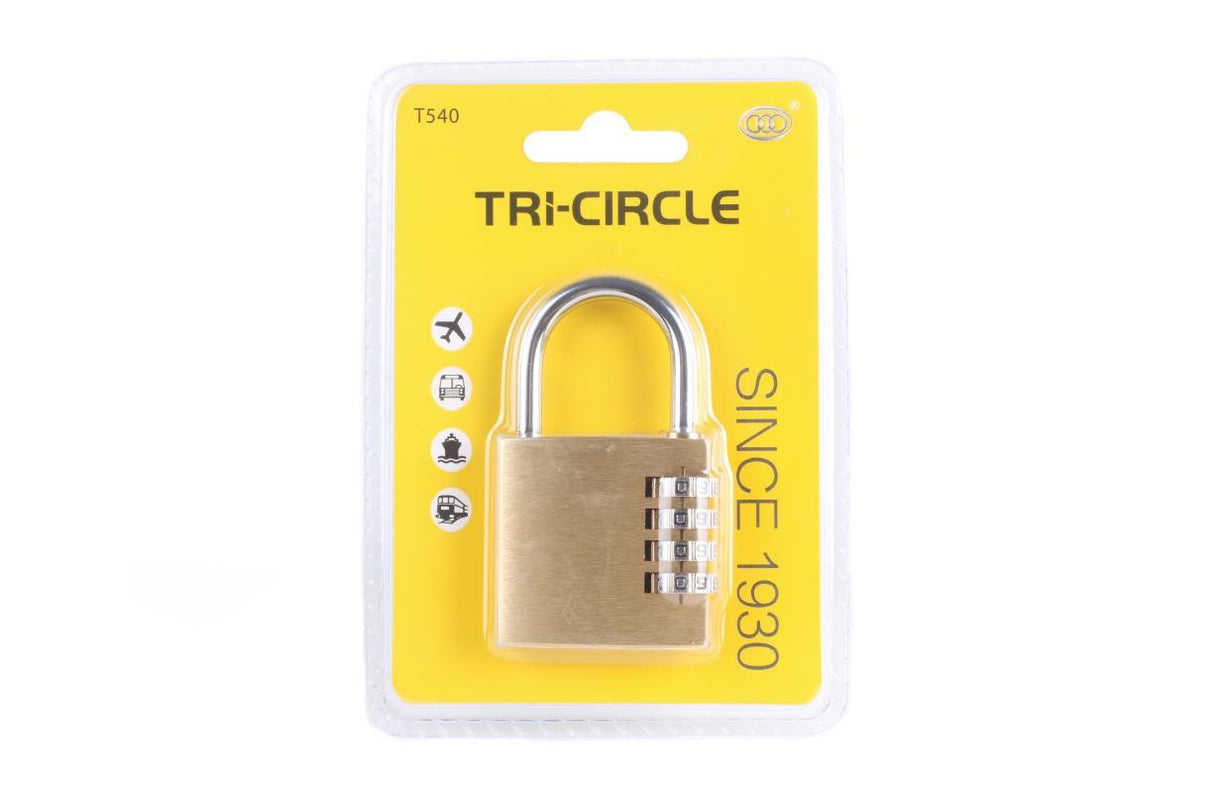Tri-circle hang cijferslot 40 mm bc