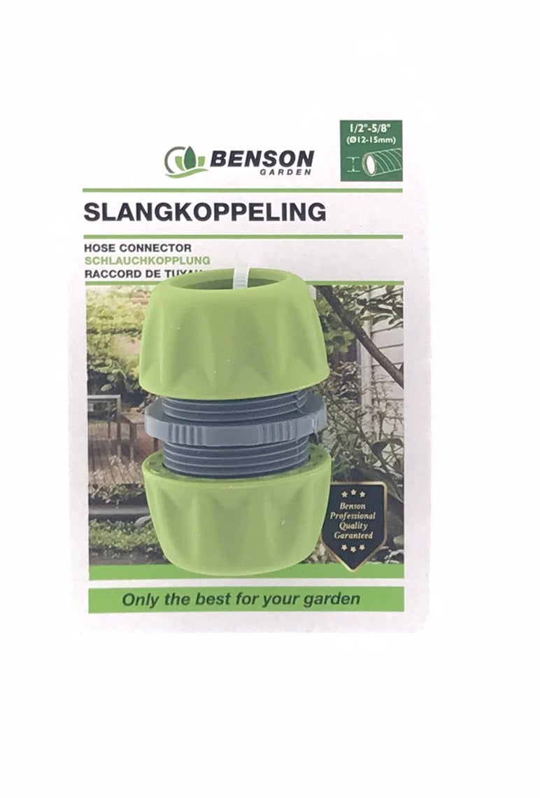 Hose connector soft 1/2" - 5/8"