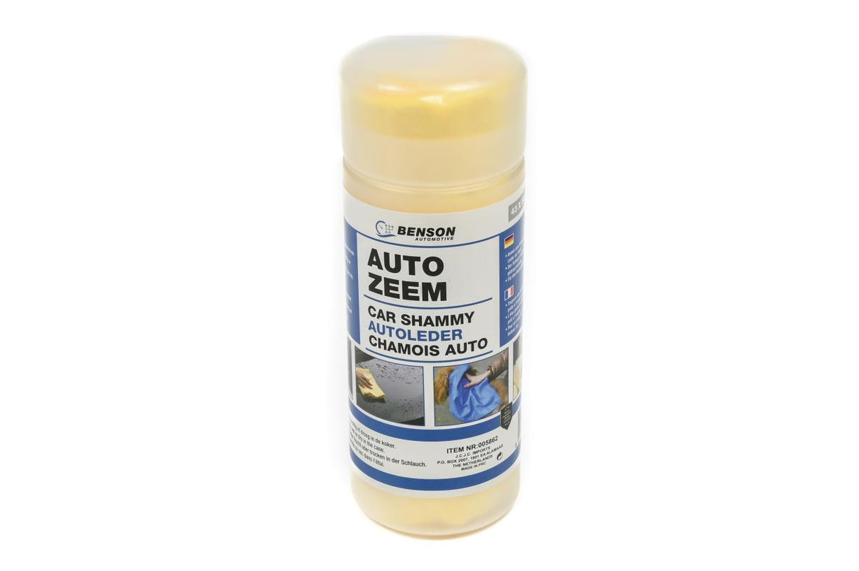 Car shammy in case 43 x 32 x 0.2 cm