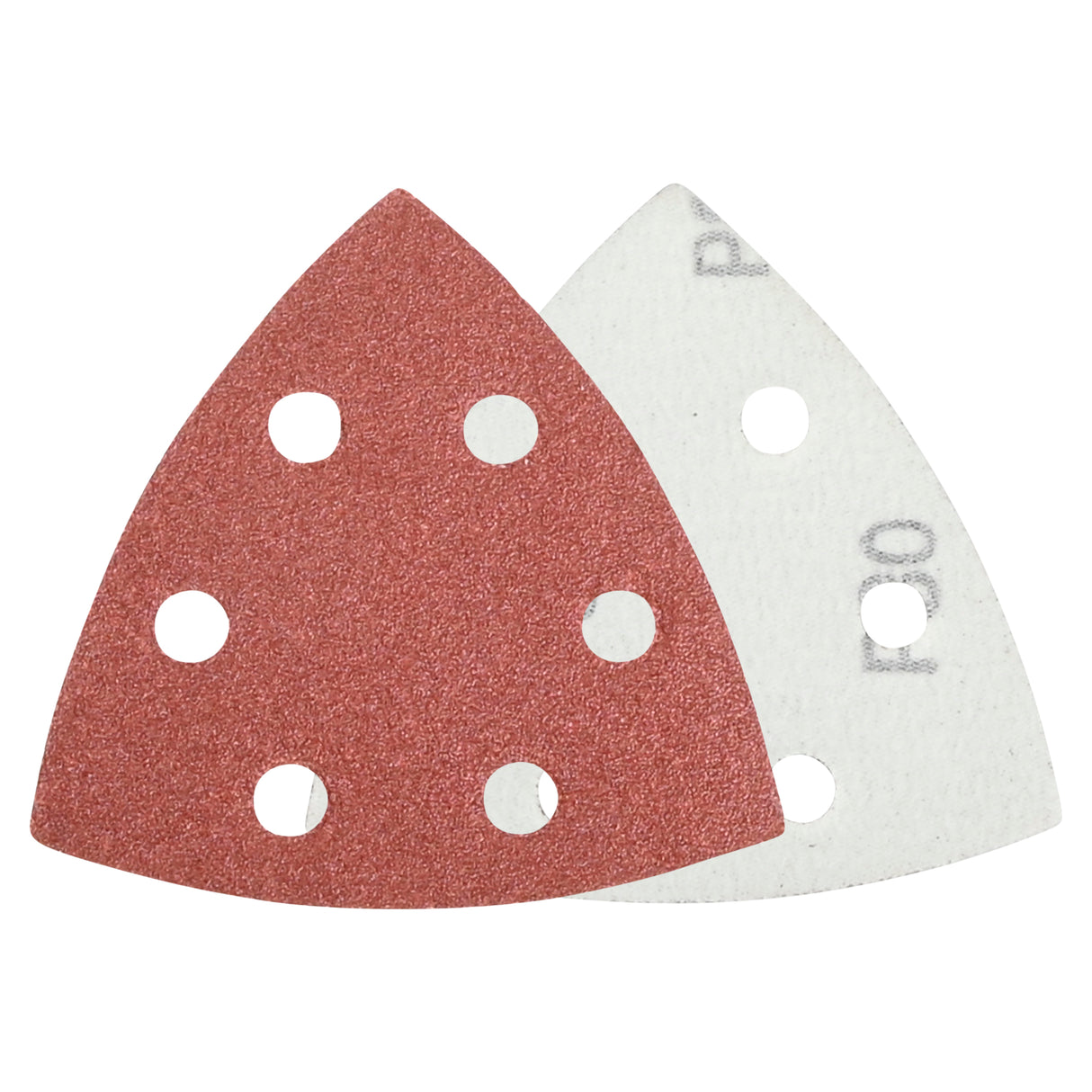 Sanding discs 12 pcs triangle