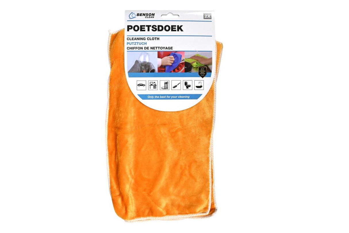 Poetsdoek 2 dlg multifunctioneel