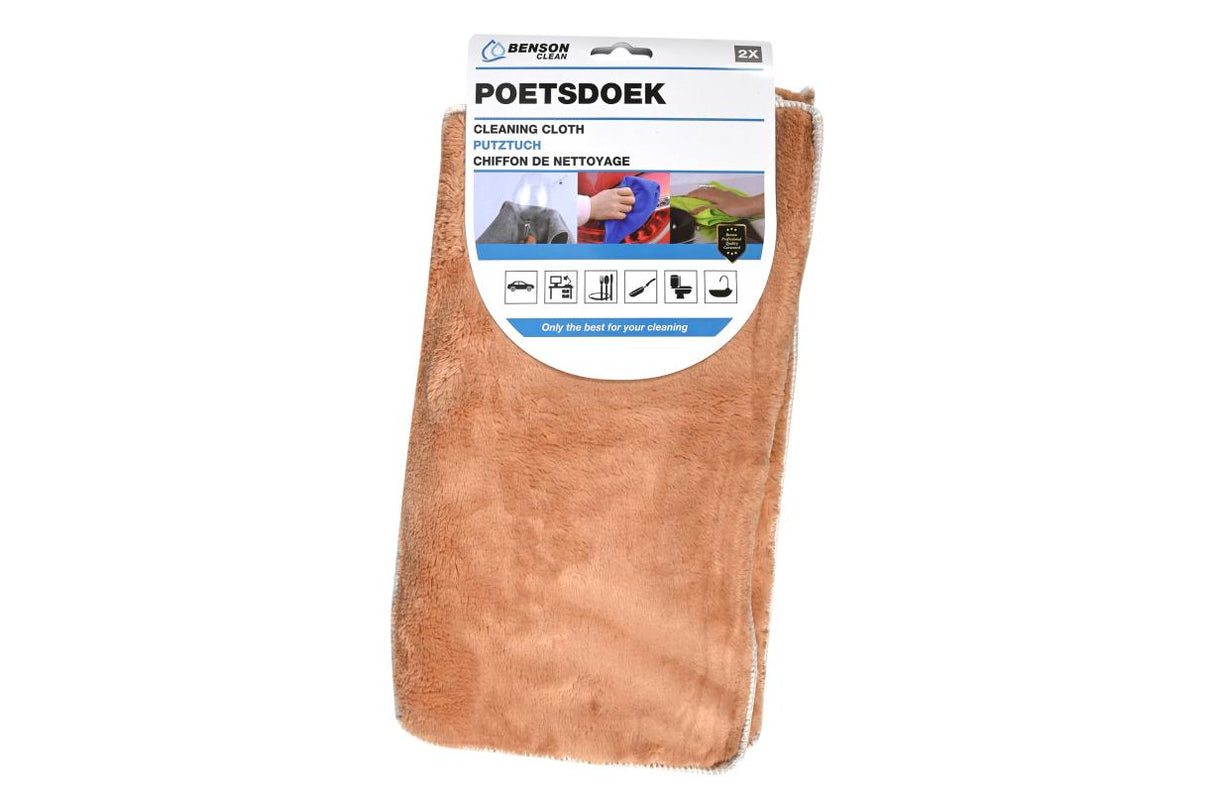 Poetsdoek 2 dlg multifunctioneel