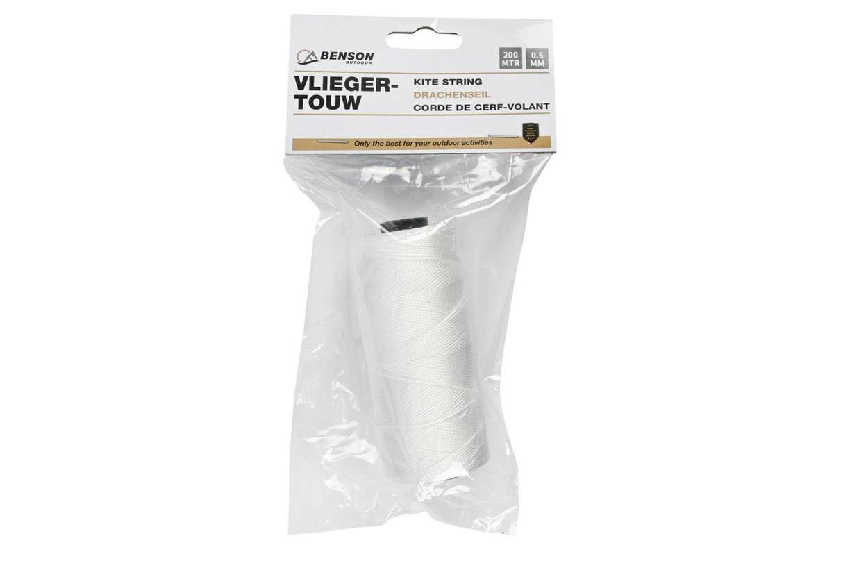 Drachenseil 0,5 mm x 200 m weiss