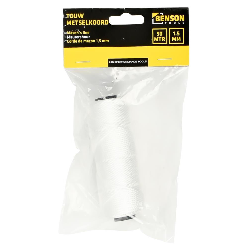 Touw metselkoord 1.5 mm x 50 mtr