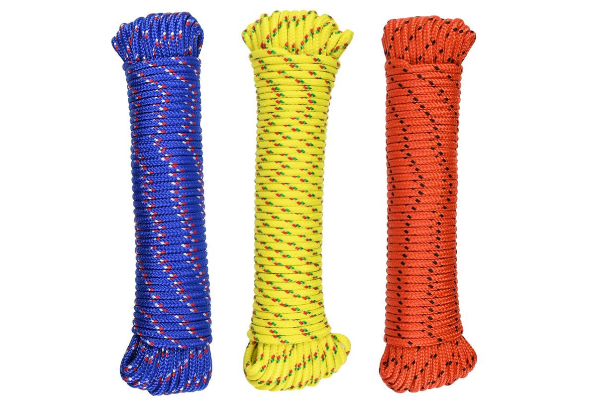 Corde 4 mm x 20 m couleur mix